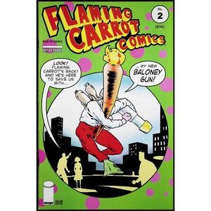 Flaming Carrot Comics #2 2005 Bob Burden Image Desperado 1st Print VF+